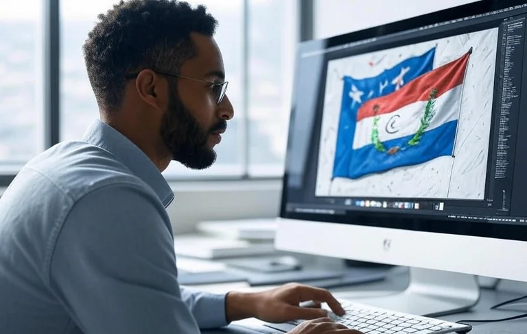 انتخاب نرم‌افزار و ابزار مناسب برای طراحی فایل پرچم